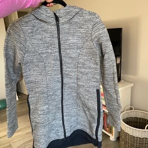 *LULULEMON* Black and Grey Heathered Jacket